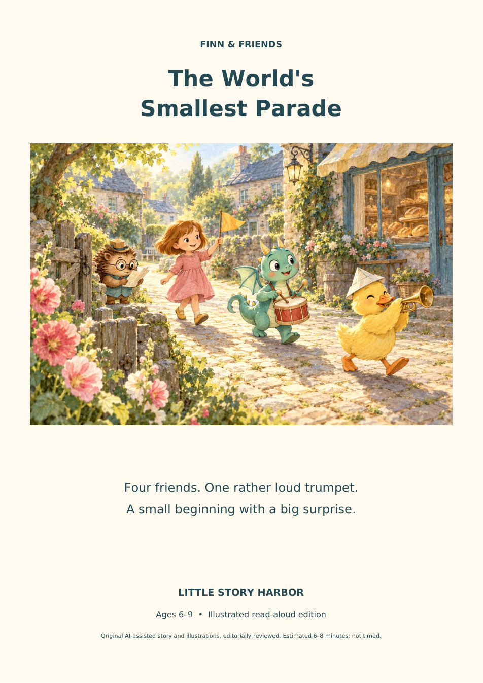 Original illustration for The World's Smallest Parade
